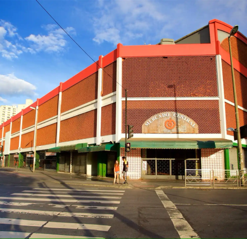 Fachada do Mercado Central de Belo Horizonte. Fachada do Mercado Central de BH