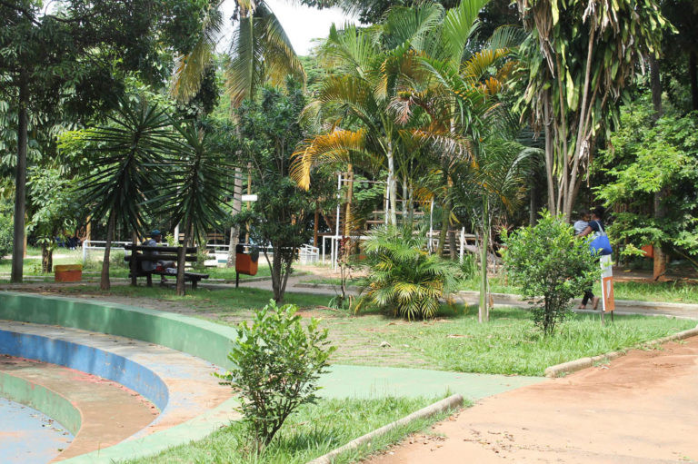 Parque Ecológico do Eldorado: lazer para todas as idades Espaço de lazer do Parque Ecológico do Eldorado.